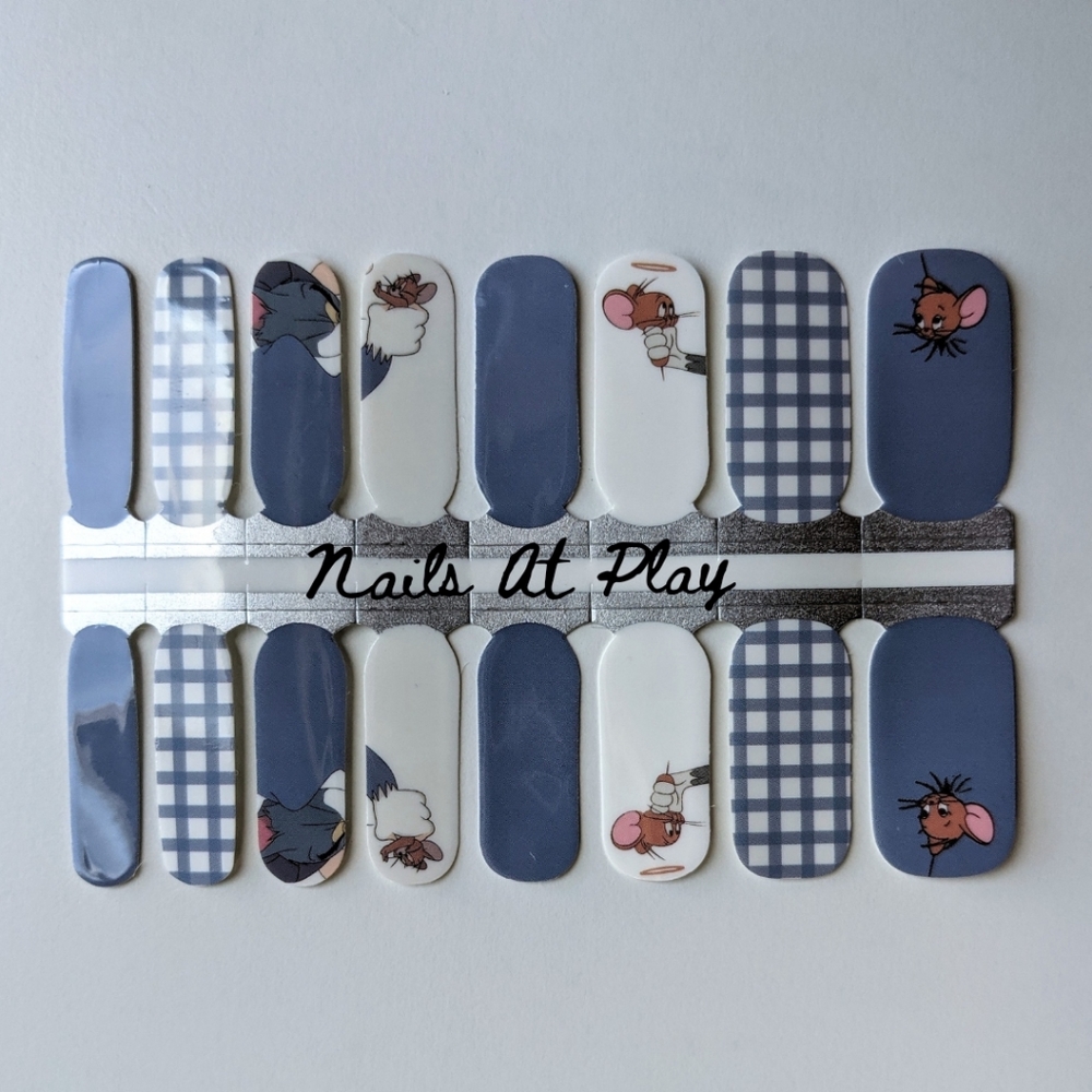 5 for $15 Nail Wraps- Tom & Jerry